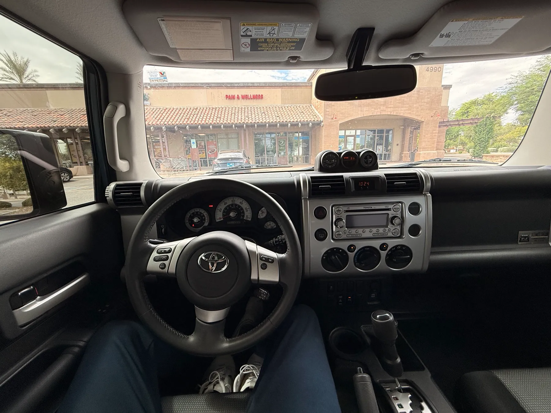 My uncle handed me the keys to his FJ Cruiser. Trail Teams Ultimate Edition, one of 2500 ever made.